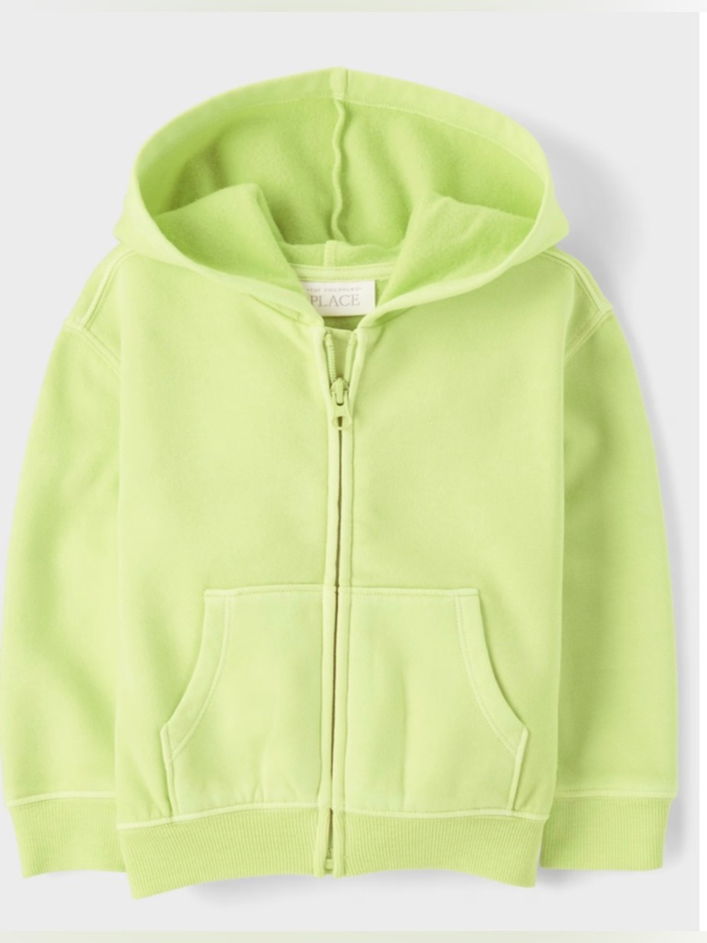NWT The Children’s Place garment dyed premium fleece hoodie